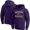 Baltimore Ravens Hoodie Victory Arch Team Pullover - Purple