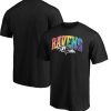 Baltimore Ravens NFL Pro Line T-Shirt Pride Logo - Black