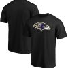 Baltimore Ravens Primary Logo Team T-Shirt - Black