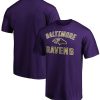 Baltimore Ravens T-Shirt Victory Arch - Purple